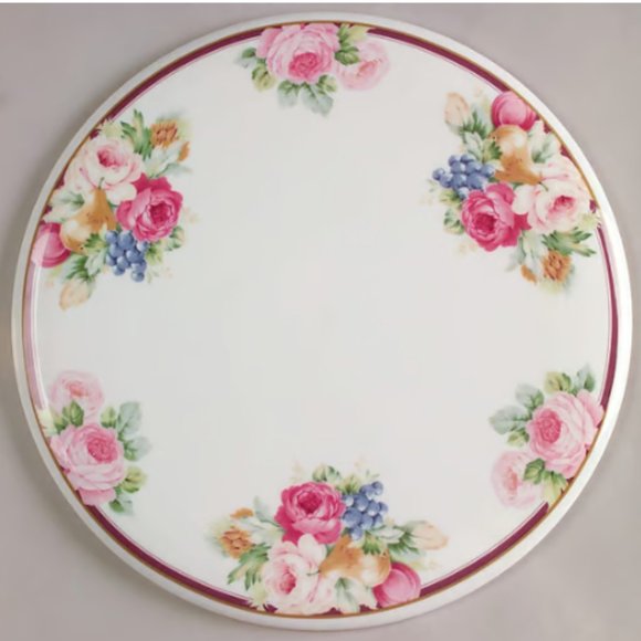 Rosemead Cheese Dish or Cake Plate by MIKASA - Picture 1 of 6